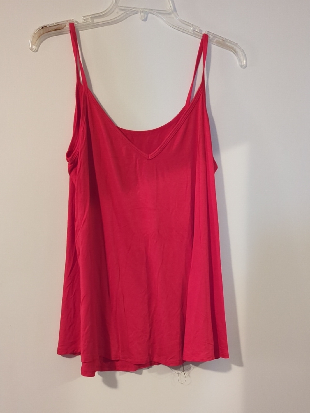 Zenana Outfitters Hot Pink V-Neck Spaghetti Strap Camisole